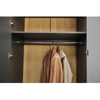 Шкаф 4х створчатый Стокгольм (серый) - Изображение 1